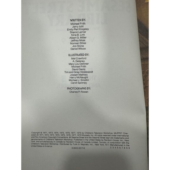 Sesame Street Library 4 Book Bundle Volumes 9, 11, 13, 15 Vintage Hard Cover - Picture 5 of 14